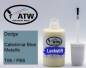 Preview: Dodge, Caledonia Blue Metallic, T85 / PB6: 20ml Lackstift, von ATW Autoteile West.